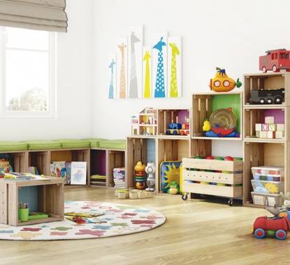 O quarto infantil será sempre um local de brincadeira. Organize, arrume, brinque com as cores e crie um espaço mágico.